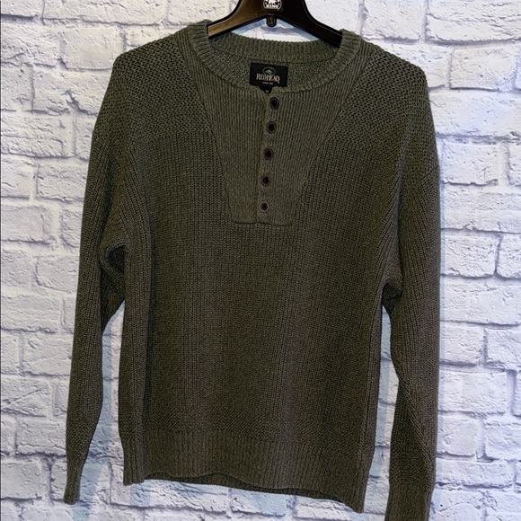 RedHead Other - RedHead Men's Green Crewneck Sweater XL